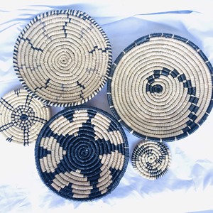 ตะกร้าสานแบบโบโฮขายส่งราคาถูก,ของตกแต่งผนังแขวนผนังจากเวียดนาม - Product Image 1