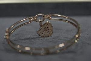 Chic Lab Grown diamant moissanite bracelet léger rond personnalisable carat vs1 or rose or argent oem odm b2b - Product Image 5