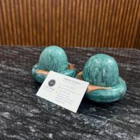 Brûleur d'encens classique en bois écologique de santal vert Bakhoor, anis étoilé, portable, décoration parfumée arabe pour la maison