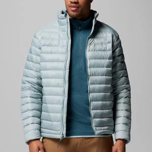 2025 Hot Sales Winter Warm Fashion Collar Bubble <b>Puffer</b> <b>Jackets</b> Outdoor Coat Comfortable <b>White</b> Duck Down <b>Jackets</b> for <b>Men</b> - Product Image 3