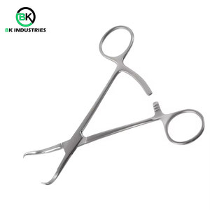 คีมผ่าตัดทางการแพทย์ เกรดสแตนเลส ได้รับการรับรองมาตรฐาน CE สำหรับการผ่าตัดทั่วไป ทำจากสแตนเลส สามารถฆ่าเชื้อได้ - Product Image 2