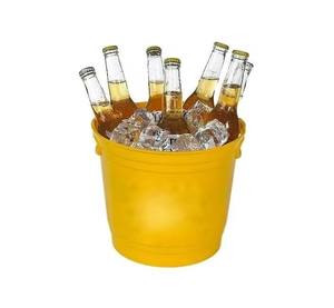 Cubeta <span class=keywords><strong>de</strong></span> Hielo <span class=keywords><strong>de</strong></span> Plástico <span class=keywords><strong>de</strong></span> Diseño Clásico Transparente con Capacidad <span class=keywords><strong>de</strong></span> 5L y 7L, Ideal para Todas las Bebidas Frías, Apta para Cervecerías, Bodegas y Bares - Product Image 5