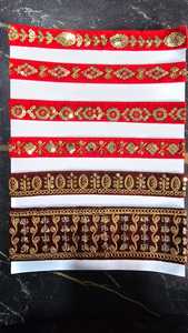 Wholesale Vintage Bag Strap High Quality Colorful Metallic Jacquard 2.5cm <b>Ribbon</b> <b>Decoration</b> Rolls Webbing - Product Image 6