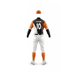 Vêtements d'équipe personnalisés par sublimation, fabriqués avec un matériau léger et à séchage rapide pour les écoles, les clubs, les académies, uniformes de baseball et entraînements. - Product Image 2