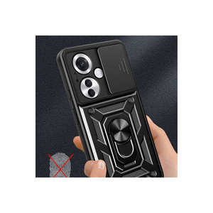 Support magnétique Oppo Reno 11F 5G, coque en silicone Vega, protection de l'appareil photo, coque coulissante antichoc pour les modèles Reno7 A94 C3 - Product Image 5