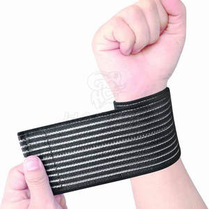 Muñequera elástica resistente para entrenamiento profesional de levantamiento de pesas y soporte para ejercicios en el gimnasio para hombres y mujeres - Product Image 4