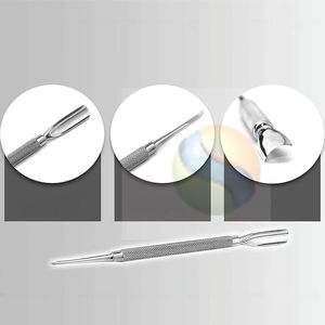 Empujador de Cutículas de Acero Inoxidable de Doble Extremo Premium, Herramienta de Belleza con Logotipo Personalizado, Empujador de Cutículas Profesional de Acero Inoxidable - Product Image 6