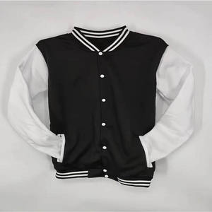 แจ็กเก็ตบอลเบอร์โพลีเอสเตอร์สำหรับผู้ชายปกคอตั้งกระเป๋าข้างถนนไซส์ใหญ่พิเศษสำหรับฤดูใบไม้ร่วง - Product Image 4