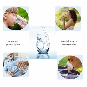 Filtre à eau universel pour réfrigérateur externe à installation rapide certifié NSF avec charbon actif issu de coques de noix de coco - Product Image 3