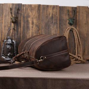 Handmade Large Luxury Cowhide <b>Leather</b> Duffel <b>Bag</b> Custom Carryall Weekender <b>Overnight</b> Gym Sports Travel Luggage - Product Image 4