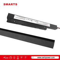 100-277VAC Triac & 0-10V Dimmable CV LED Driver 96W 24V 48V LED Alimentation pour luminaires LED à piste magnétique