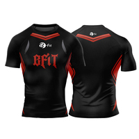Vêtements pour hommes à séchage rapide MMA chemise de Compression à la mode 100% coton Compression grande taille T-shirts pour hommes