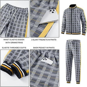 Ensemble de survêtement personnalisé pour homme, couleur unie, respirant, en molleton, deux pièces, pull-over, ensemble de survêtement, téléchargé par Dress Sports - Product Image 6