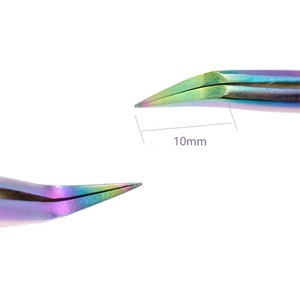 Pinzas Profesionales de Precisión para Manicura, Acero Inoxidable de Alta Calidad, No Magnéticas, Herramienta para Joyería - Product Image 5