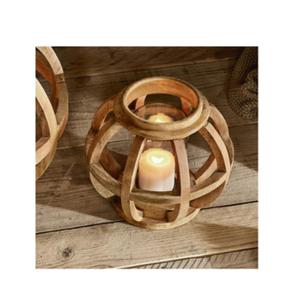 Bougeoir en bois moderne fabriqué à la main avec un design unique Parfait pour les fêtes de Noël et la décoration intérieure festive de qualité supérieure - Product Image 1