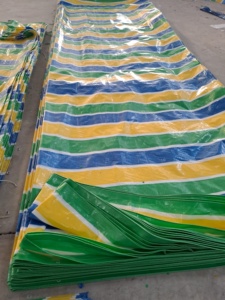 Tela de malla impermeable tratada UV de lona HDPE superfuerte en estilo llano - Product Image 6