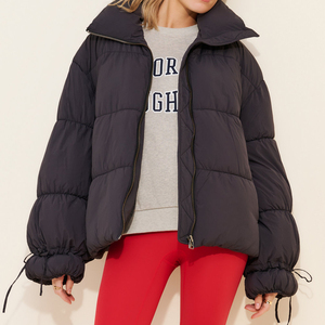 Chaquetas Acolchadas con Cierre y Cuello Alto de Alta Calidad para Mujer, Colección de Invierno Cálida, Chaquetas Transpirables para Mujer OEM a Precio Económico - Product Image 4