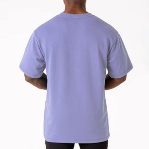 Camiseta de Algodón Extra Grande Personalizada para Hombre, Estilo Urbano, Talla Grande, Estampado Sólido, Bordada, Lisa - Product Image 2