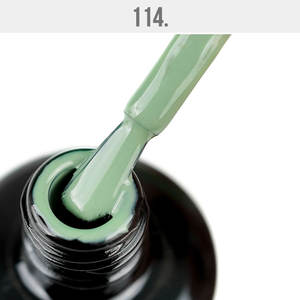 UV LED Gel Polish Color - Made in EU-CPNP-Vert-Gel Polish 114 - Olive Tree 12ml - Mystic Nails - Product Image 2