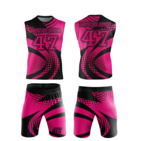 Nuevo Uniforme de Fútbol Americano 7v7 Personalizado de la Mejor Calidad, Uniforme de Compresión Sublimado para Juegos de 7 contra 7, Uniforme de Flag Football - Product Image 5