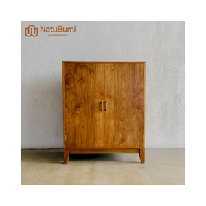 Taaha Credenza ตู้ลิ้นชักทองเหลืองอุปกรณ์จัดเก็บของที่ทันสมัยทนทานไม้สำหรับห้องนั่งเล่นห้องนอนมีสไตล์และใช้งานได้