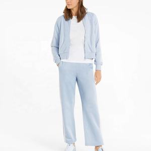 ชุดวอร์มสำหรับผู้หญิงชุดวิ่ง2025เอวลอยแบบลำลองมีซิปบล็อกสีตาข่ายสำหรับฤดูหนาว - Product Image 1