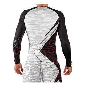 Camiseta Deportiva de Manga Larga para Hombre, de Secado Rápido, Elástica y Transpirable, para Gimnasio, Personalizada, Kimono de Jiu Jitsu - Product Image 4