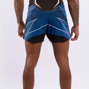 Short d'entraînement MMA léger et respirant pour hommes, vêtements de boxe et d'arts martiaux imprimés avec logo personnalisé - Product Image 6