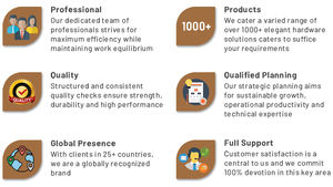 Balustrades et mains courantes exceptionnelles de la rampe de pont en croix de sortie latérale à billes de 51mm du fabricant indien - Product Image 4