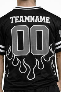 Maillot de football américain personnalisé en gros pour les Cowboys, respirant, imprimé, en maille cousue, grande taille, en polyester - Product Image 5