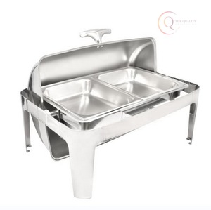 Recipiente para Buffet de Acero Inoxidable de Primera Calidad para Hoteles y Servicios de Catering |   Mantiene la Comida Caliente con un Aspecto Elegante, Ecológico y Duradero - Product Image 3