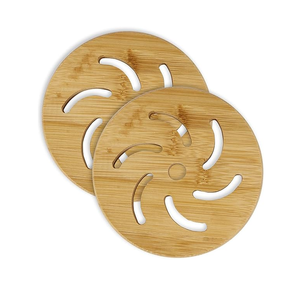 Good Quality Wood Trivet New Arrival Designer Look Dining Wood <b>Table</b> Serving Trivet Amazing Quality for Best Price - Product Image 1