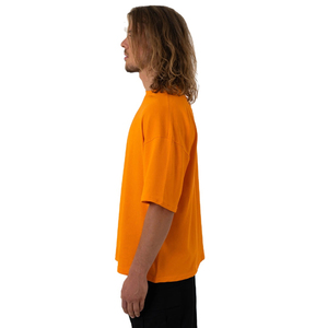 High Quality Custom Logo Printed Oversized Plus Size Breathable Knitted 100% Cotton Drop Shoulder <b>Hip</b> Hop Casual Style T-Shirts - Product Image 5