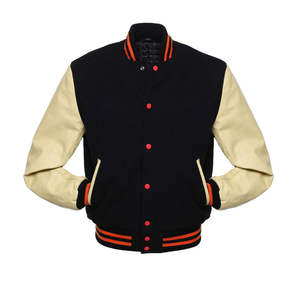Women Winter Varsity Jacket High Quality Satin <b>Material</b> Sleek Polished Finish Retro Inspired Silhouette Heated Windproof Front - Product Image 2