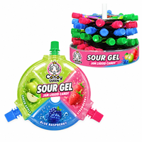 Vente en gros OEM/ODM – Bonbons liquides super acidulés aux fruits, 45g, nouvelle saveur populaire, friandises Keds (Certification Halal)