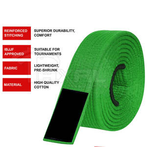 Servicio OEM Cinturones de tejido de perlas BJJ de alta calidad Nuevo estilo Venta directa de fábrica Característica ligera - Product Image 5