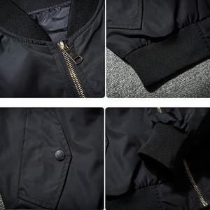 แจ็กเก็ตบอมเบอร์สำหรับผู้ชายแจ็คเก็ตผ้าฝ้ายปักลาย - Product Image 6