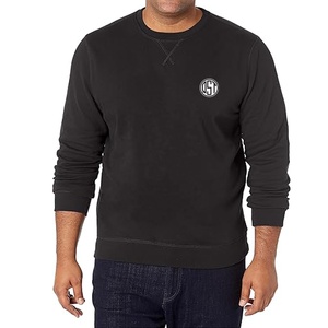 OEM Sweat-shirts surdimensionnés en coton avec épaules tombantes pour hommes logo personnalisé pull en polaire col rond vêtements d'hiver brodés en gros - Product Image 5