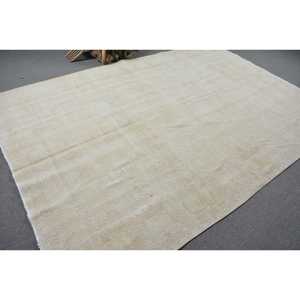 พรม, พรมตุรกีขนาด 6.9x10.3 ฟุต, พรมโมร็อกโกสีขาวทำจากขนสัตว์ - Product Image 2