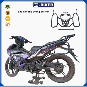 แร็คข้างกันน้ำ PH KIN สำหรับ Yamaha Exciter ผลิตจากวัสดุคาร์บอนไฟเบอร์และอะลูมิเนียม คุณสมบัติพิเศษ สภาพใช้งานแล้ว - Product Image 3