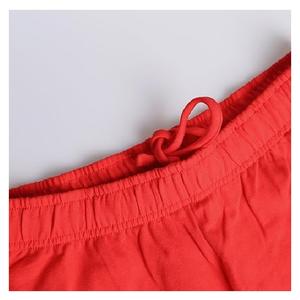 กางเกงขาสั้นผ้าฝ้าย100% สีพื้นสำหรับผู้หญิงกางเกงขาสั้นระบายอากาศได้ดี - Product Image 4