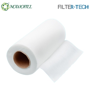 ตัวกรองก่อนวัสดุเติมสารหน่วงไฟ100% โพลีเอสเตอร์ทนความร้อนทนต่อการขัดถู - Product Image 6