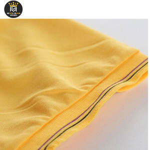 Hombres con estilo transpirable para Polo Camisetas Logotipo personalizado Impreso Patrón sólido Tejido de punto ecológico - Product Image 6