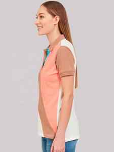 Polo pour femme personnalisé, été, dernier design 2025, haute qualité, décontracté, mode, vente en gros - Product Image 4