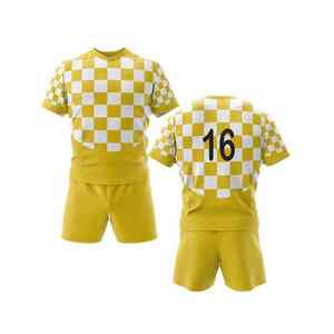 เครื่องแบบรักบี้สั่งทำลายพิมพ์ซับลิเมตทนทานต่อการซีดเหมาะสำหรับทีมผู้ใหญ่และเยาวชนในการแข่งขันและทัวร์นาเมนต์ - Product Image 1