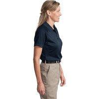 Logotipo personalizado bordado de poliéster de secado rápido para Polo uniforme de negocios Golf para polos para mujeres y hombres de longitud corta