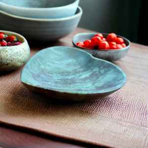 บ้านและสวนขายส่งถาดรักหัวใจธรรมชาติที่ไม่ซ้ำกันหินสบู่งานหัตถกรรมอินเดียงานหัตถกรรมโบราณหรูหราทันสมัย - Product Image 2