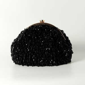 Bolso de Mano Elegante de Media Luna con Cristales para Mujer, Bolso de Fiesta, Venta al por Mayor desde India - Product Image 4