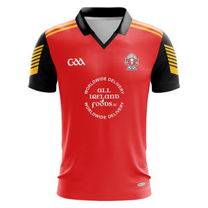 Maillot de football en polyester 100% Kit de football GAA Ensemble de style supérieur avec conception solide Service OEM disponible Vêtements de football - Product Image 5