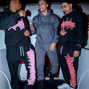 <b>Tracksuit</b> Set Hoodie & Jogger Pants Comfortable Sportswear for Men and Women Premium Unisex <b>Tracksuit</b> Two Piece Set Casual - Product Image 3